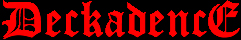 Deckadence Board Shop Logo