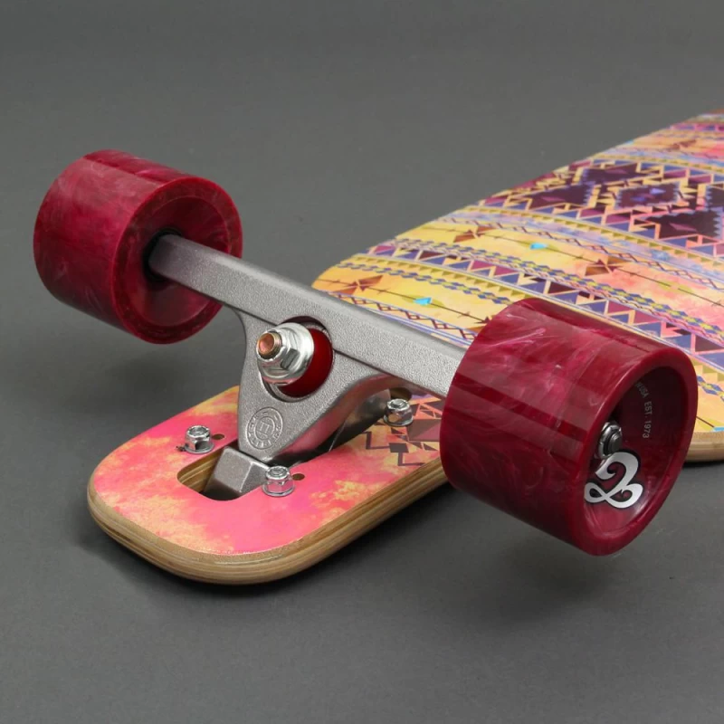 Madrid Dream 39" Indie Bamboo Drop-Thru Longboard COMPLETE - Image 3