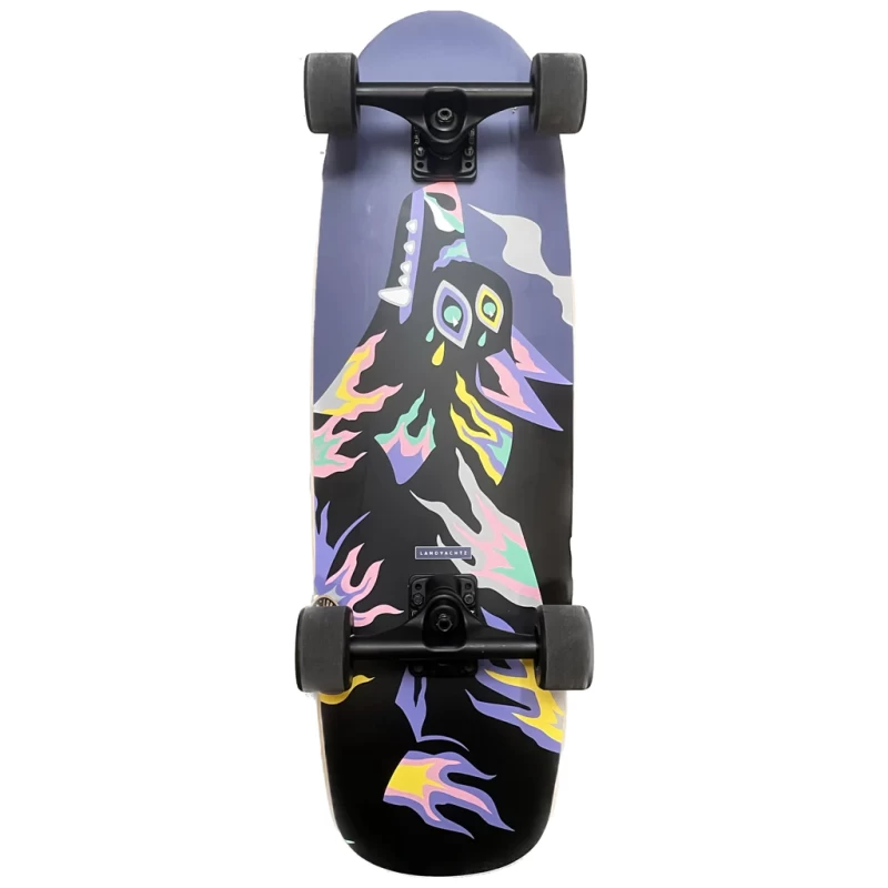 Tugboat Wolf Landyachtz Cruiser Skateboard COMPLETE