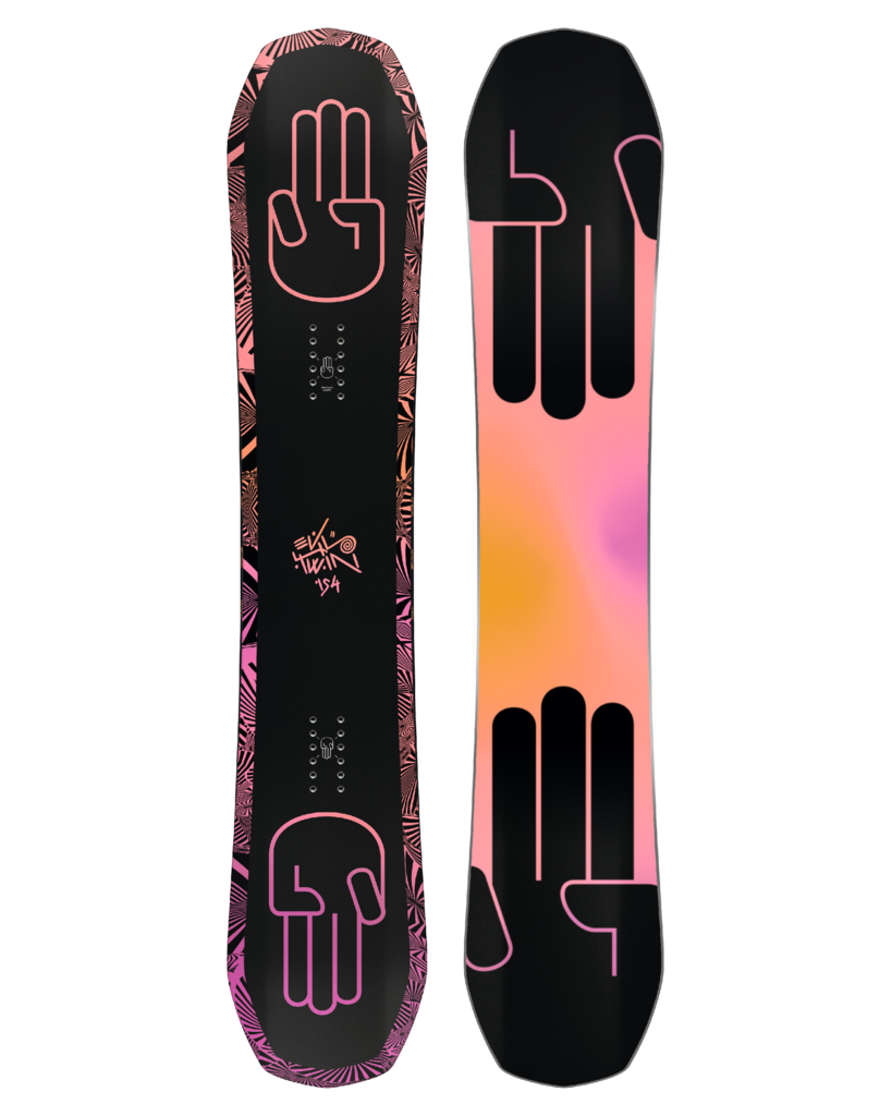 Miniboard BATALEON Evil Twin Artist 52 11/12 CLASSIC Snowboard Halskette MBA04 
