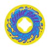53mm 97a Slime Balls Skateboard Wheels- Double Take Vomit Mini Yellow 4pk