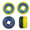 53mm 97a Slime Balls Skateboard Wheels- Double Take Vomit Mini Yellow 4pk - Image 2