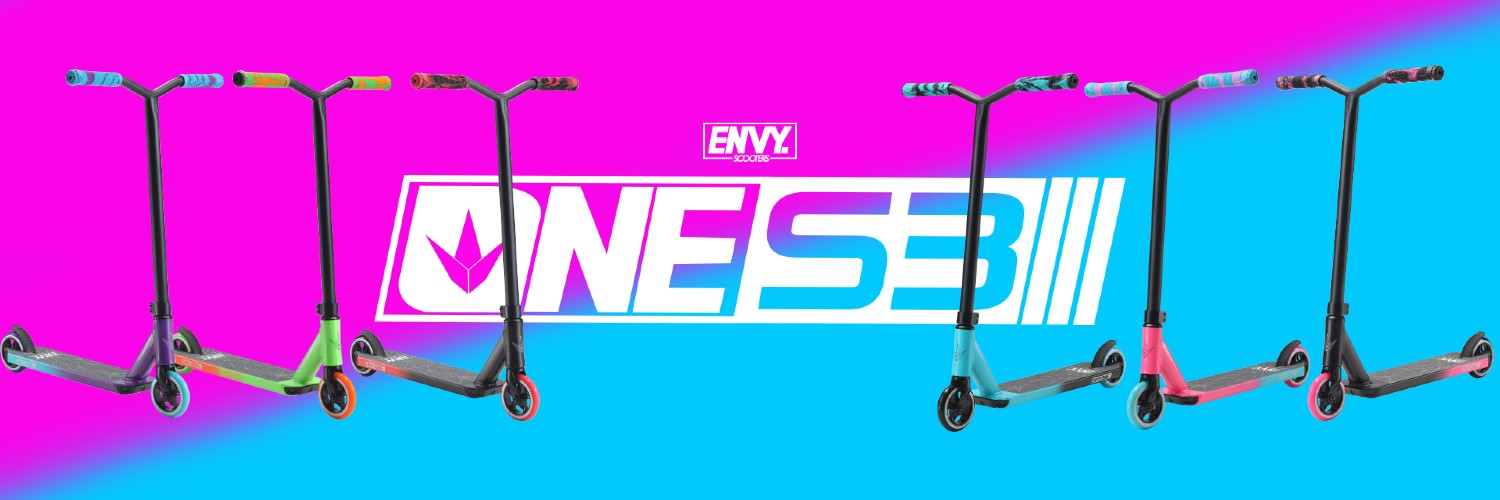 Scooter Freestyle Envy One Series 3 Rosado Celeste