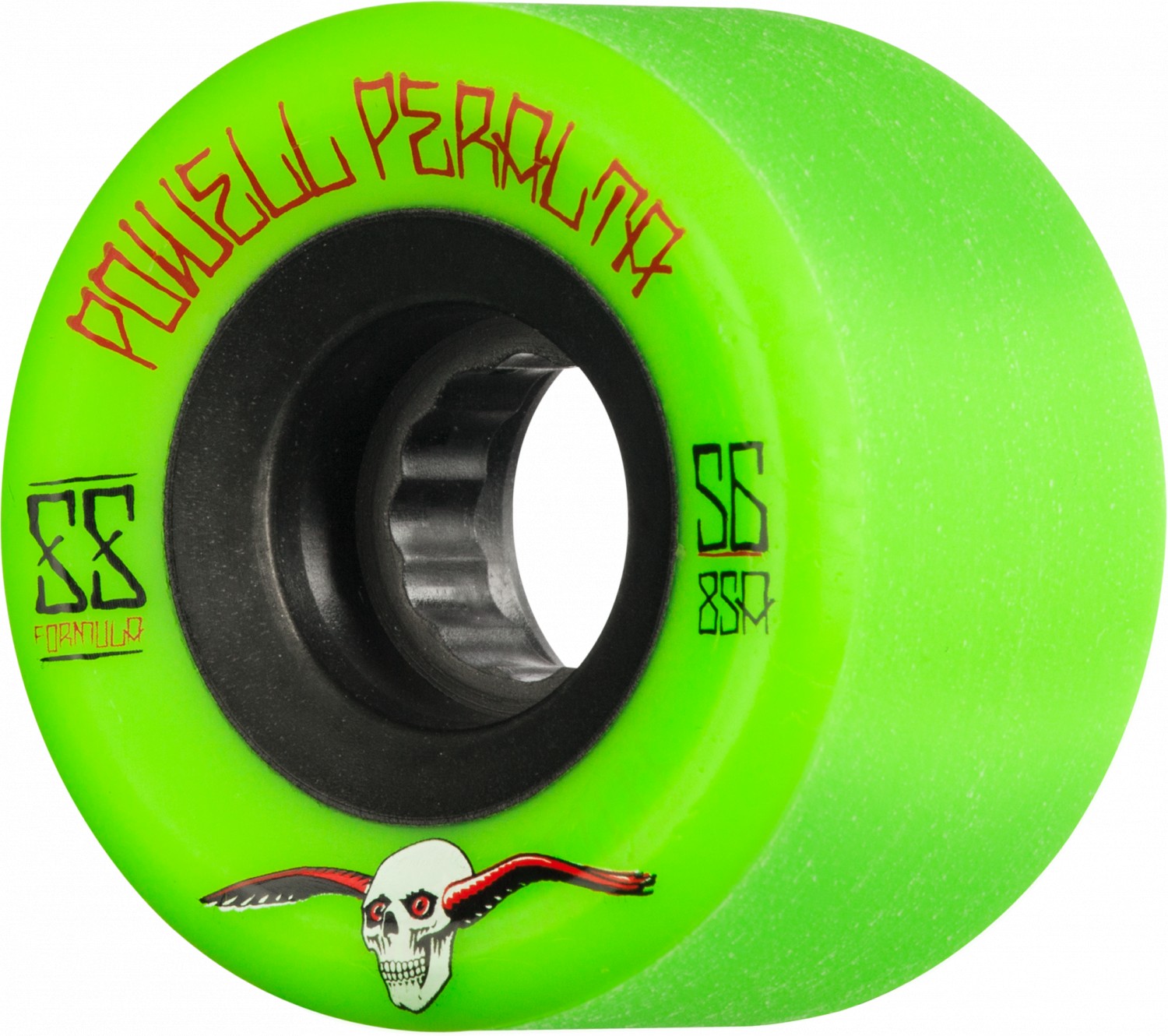 56mm 85A Powell Peralta GSlides Skateboard Wheels 4pk Green