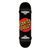 7.25" x 27.00" Classic Dot Santa Cruz Super Micro Skateboard Complete