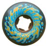 54mm 97a Slime Balls Skateboard Wheels- Double Take Vomit Mini Orange/ Black 4pk - Image 3