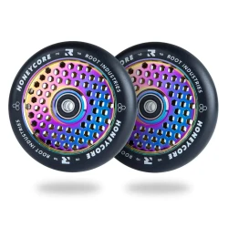 Honeycore Rocket Fuel black Polyurethane 110mm Scooter Wheels