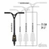 Nitro Circus R-Willy "JUNIOR" Signature Replica Trick Scooter COMPLETE- Black - Image 7