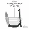 Nitro Circus R-Willy "JUNIOR" Signature Replica Trick Scooter COMPLETE- Black - Image 8