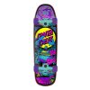 9.51" x 32.26" Shaped Santa Cruz Cruiser Skateboard- Time Warp