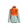 Airblaster Trenchover Jacket Men's Snowboard and Ski Jacket- Aqua Fire, XL