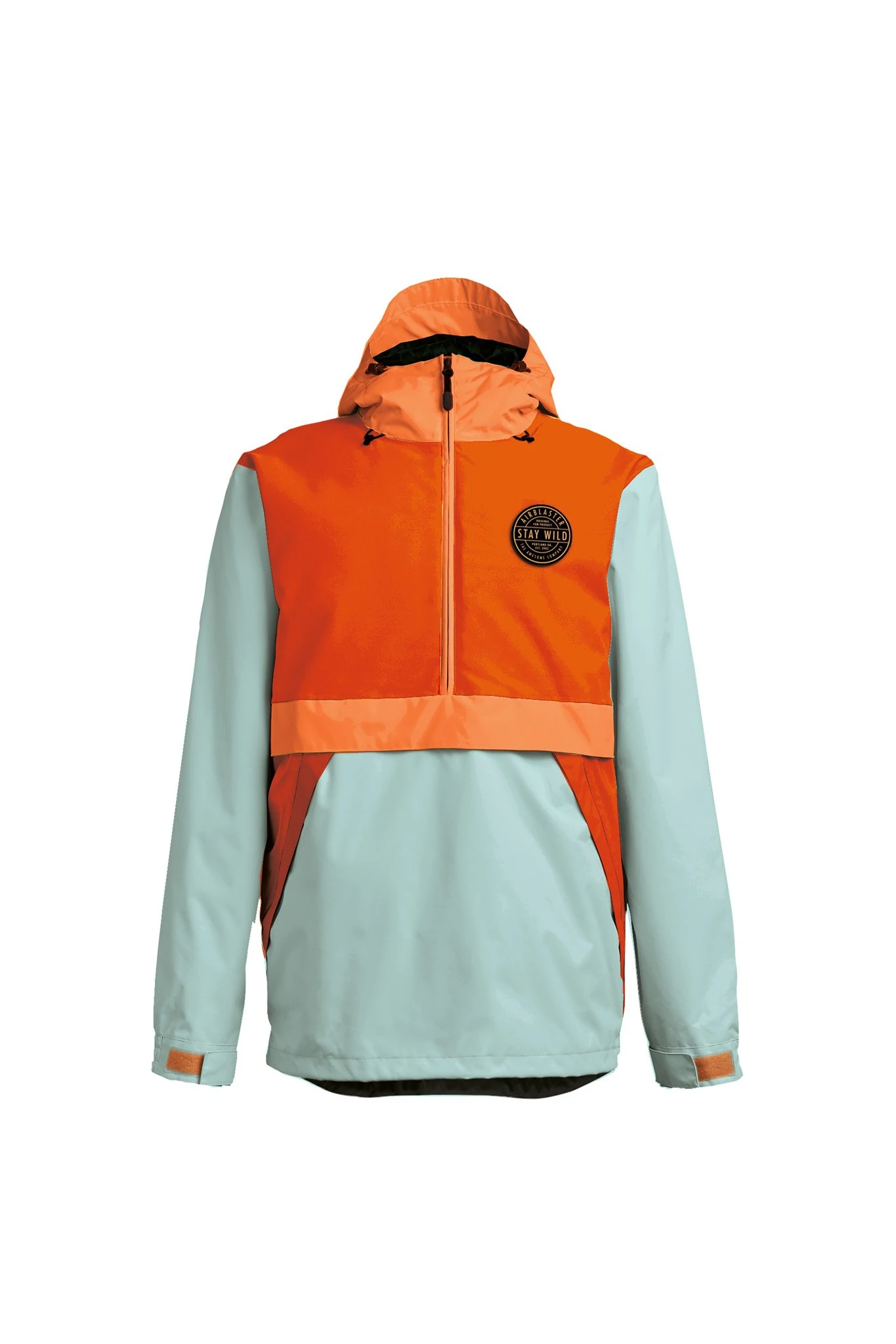 Airblaster Trenchover Jacket Men's Snowboard and Ski Jacket- Aqua