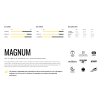 Fix Binding Co. Snowboard Bindings- Magnum, White Icon - Image 2