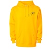 Deckadence Board Shoppe- Womb To Tomb Heavyweight Pullover Hoodie, Gold