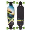 Sector 9 Roundhouse Longboard Deck, featuring a unique graphic design