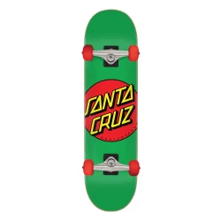 Santa Cruz 7.8" Mid Skateboard Complete with Classic Dot Graphic