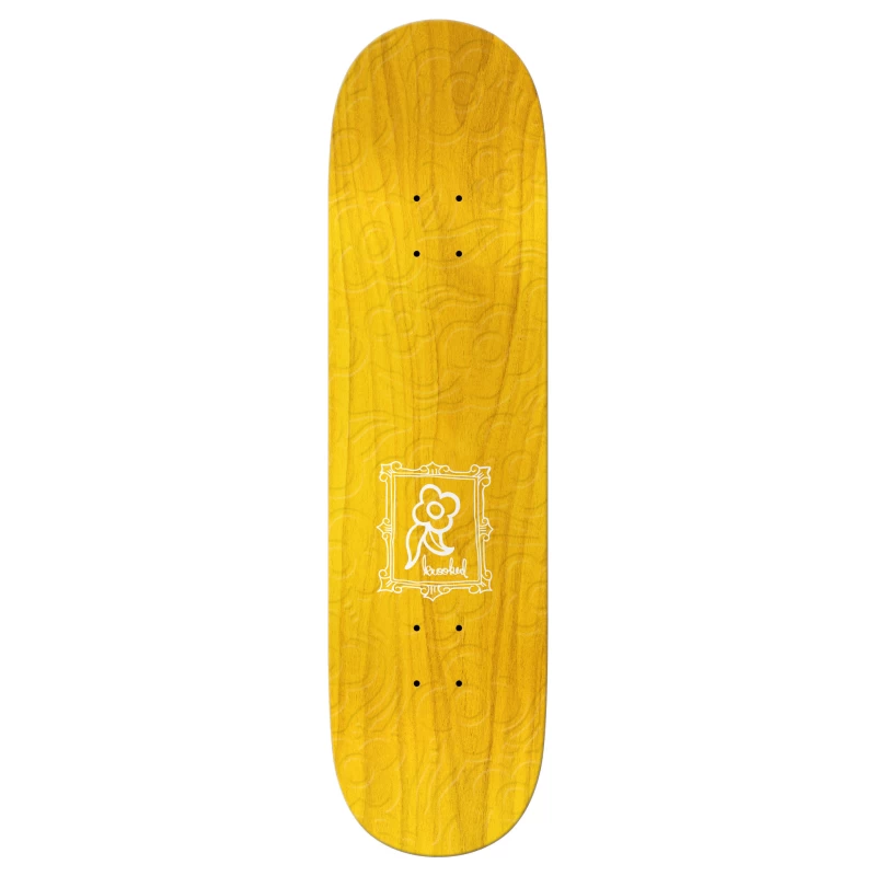 8.06" Krooked Skateboards- Flowers Emboss DECK - Image 2