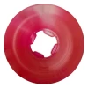 54mm 95a OJ Skateboard Wheels- Curbsuckers Bloodsucker, Transparent Red and Clear Swirl - Image 3