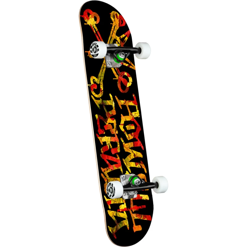 7.5″ x 28.65″ Powell Peralta Complete Mini Skateboard- Vato Rat Black