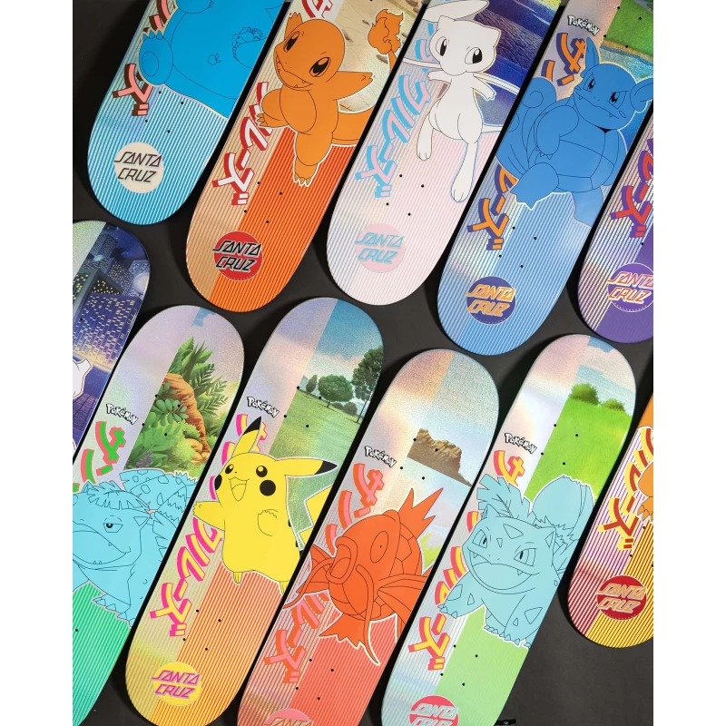 8.0" x 31.6" Santa Cruz Skateboards- Santa Cruz X Pokémon DECK - Image 4
