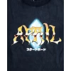 April Skateboards | April Skateboarding Short Sleeved T-Shirt, Washed Black - Image 2