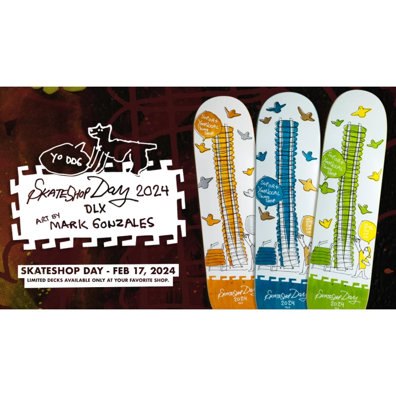 Krooked Skateboards | Skate Shop Day 2024 Shopkeepers DECK - Image 3
