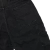 Spitfire Wheels | Bighead Emblem Embroidered Shorts, Black Denim - Image 3
