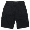 Spitfire Wheels | Bighead Emblem Embroidered Shorts, Black Denim - Image 4