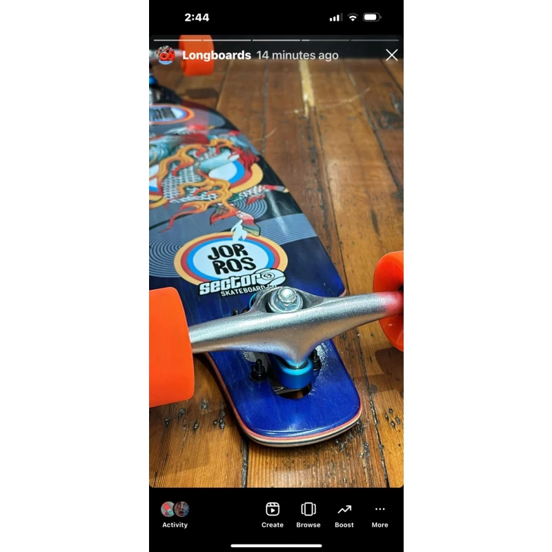 Sector 9 | Fractal Kirin Longboard (Custom Complete) - Image 6