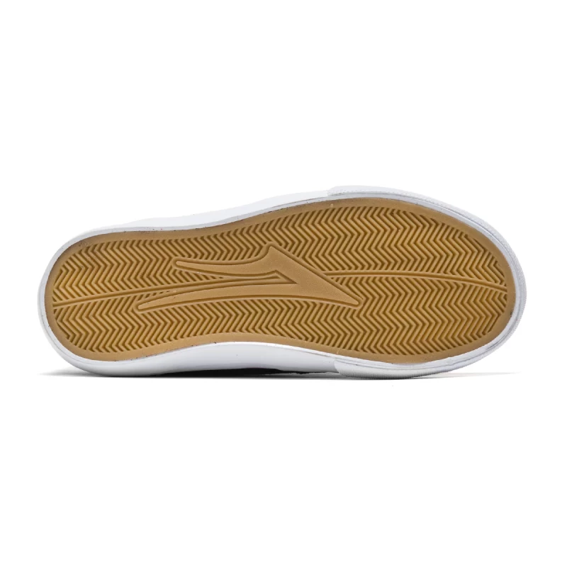 Lakai Footwear | Cambridge Kids, Black/ White Suede - Image 4
