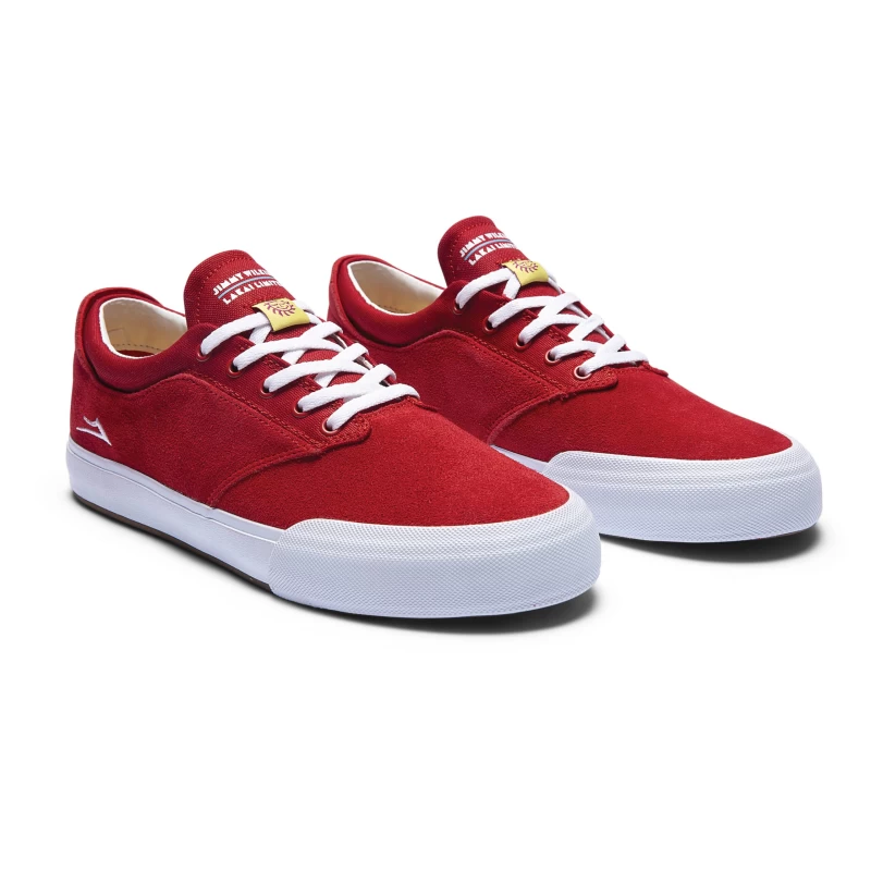 Lakai Footwear | Jimmy Wilkins, Red Suede - Image 2
