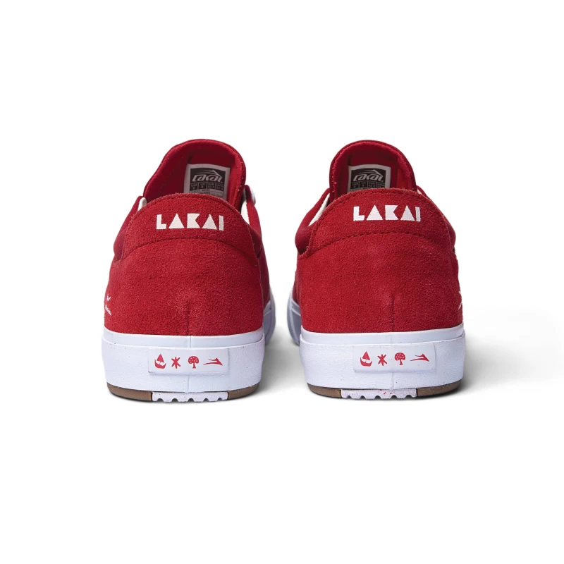 Lakai Footwear | Jimmy Wilkins, Red Suede - Image 4