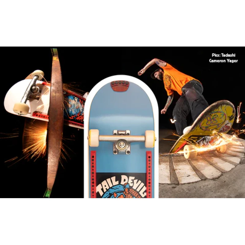 Tail Devil | Rail Devils Sparking Skateboard Rails - Image 4