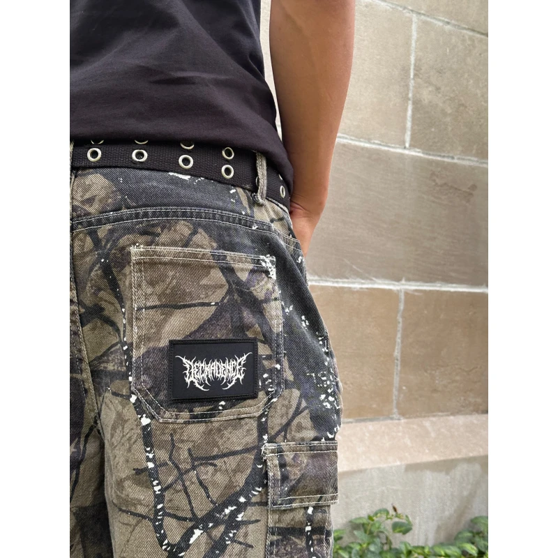 Deckadence | Heavy Metal Cargo Shorts, Tree Camoflauge - Image 2