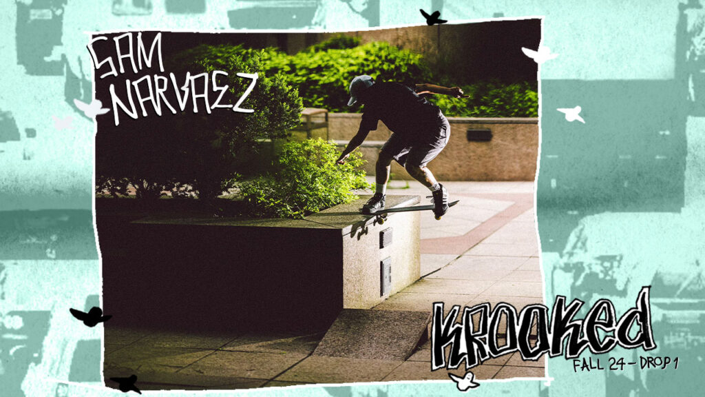 Sam Navarez Back Nose Slides his way across a healthy granite ledge