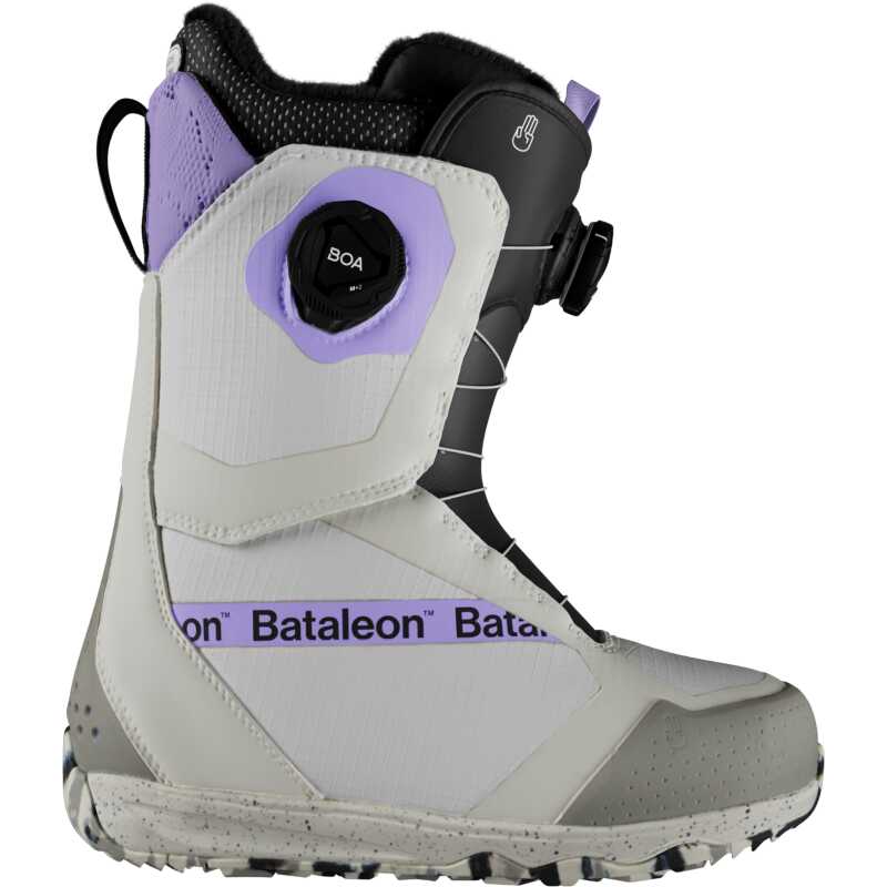 Women's snowboard boots with BOA Fit System in Virtual Grape color