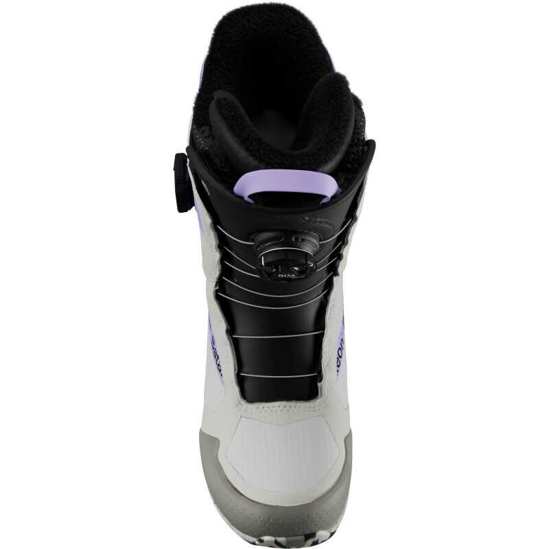 Women's snowboard boots with BOA Fit System in Virtual Grape color