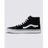 Black and White Old School high top skateboard shoes