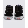 Black and White Old School high top skateboard shoes