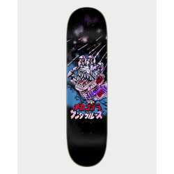 Santa Cruz Godzilla Mecha Hand Skateboard Deck - 8.00in x 31.60in with prismatic foil graphics