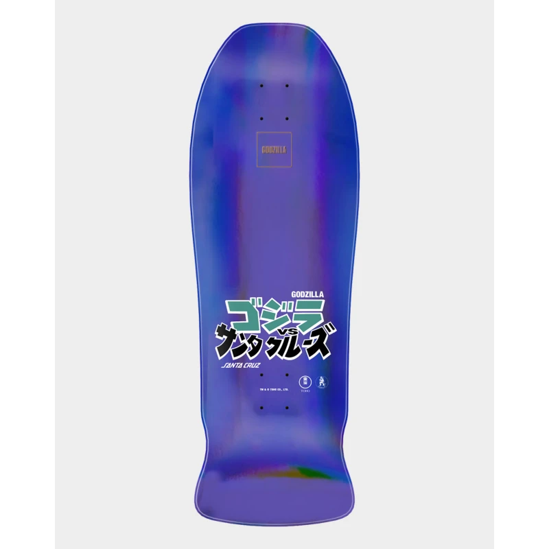 Santa Cruz | Godzilla Kaiju Roskopp Skateboard Deck - 10.125in x 30.2in - Image 2