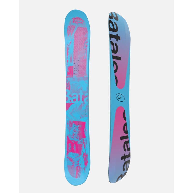 Bataleon Distortia Women's Snowboard 143cm - Lightweight Twin Board for Park and All-Mountain Riding