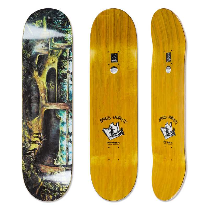 Polar Skateboards Emile Laurent Deck, Emile Laurent Graphic