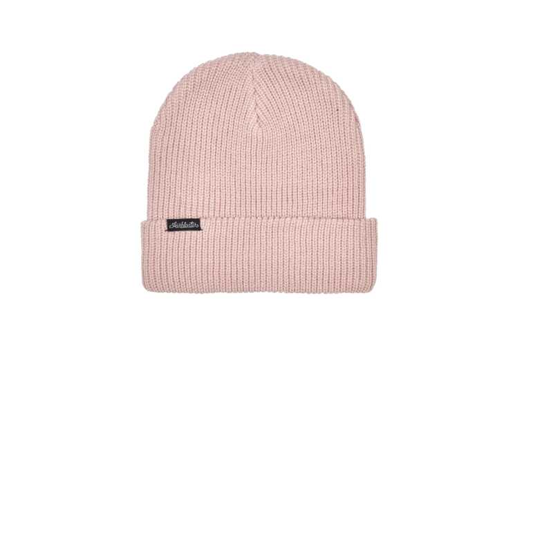 Airblaster Commodity Beanie in soft blush, a stylish accessory for chilly days