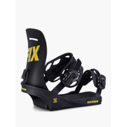 Fix Nation W25 Black Snowboard Binding