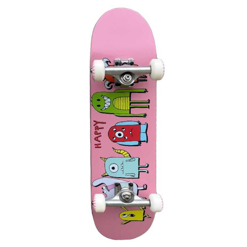 Family Mini Skateboard, front view, 100% Canadian maple, kids' skateboard