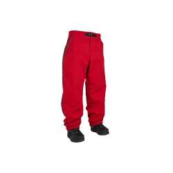 Airblaster Max Pant in Max Red, Large, 15K waterproof snowboarding pants with durable stretch fabric