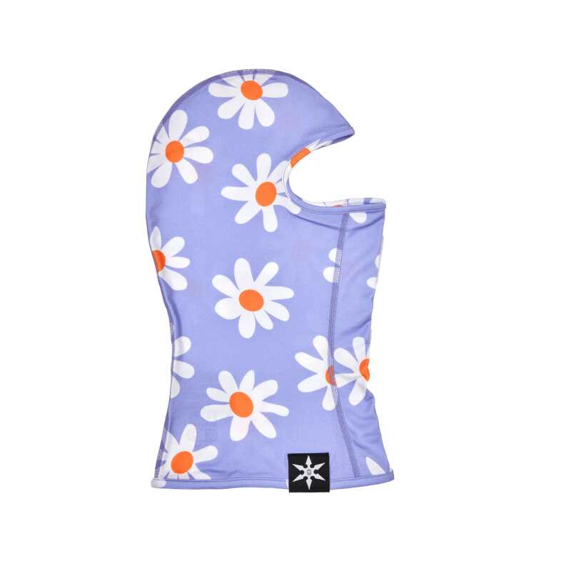 Airblaster Ninja Face in Thistle Big Daisy - One Size Moisture-Wicking Face Layer