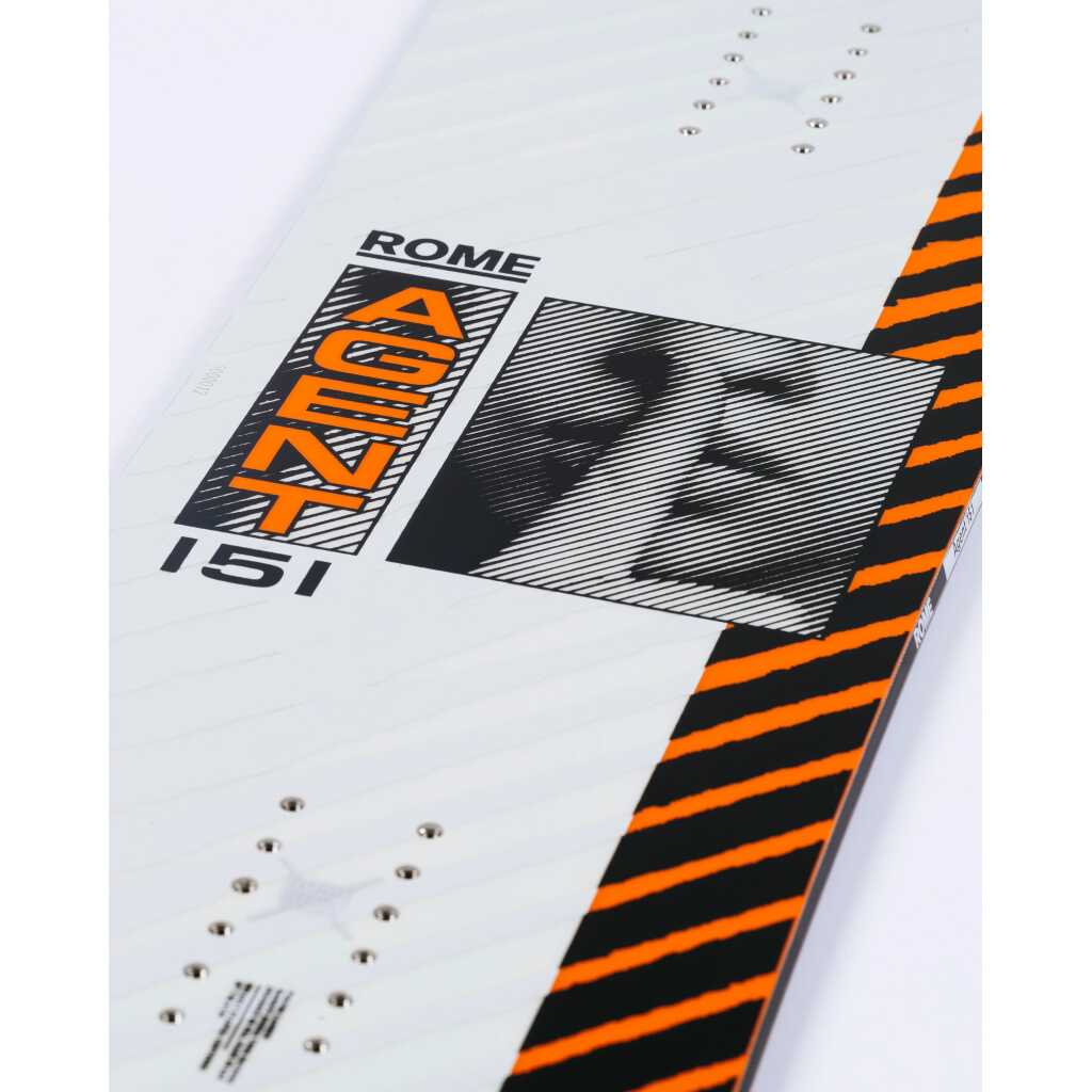 Rome Agent Snowboard, all-mountain snowboard, freestyle snowboard, park snowboard