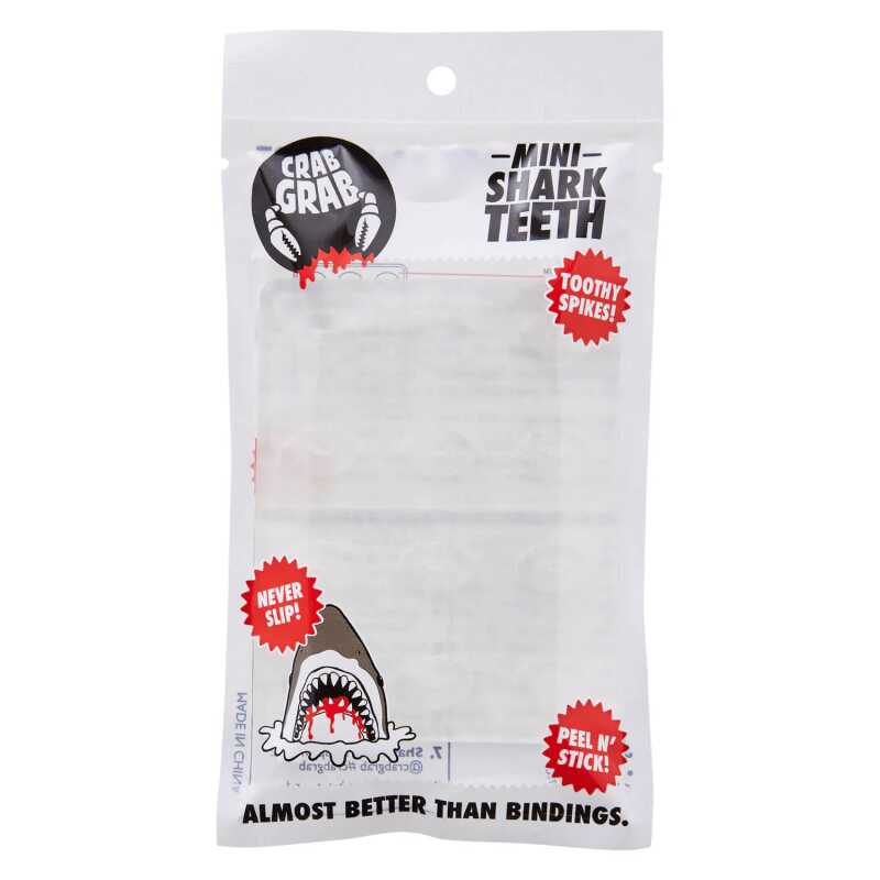 Mini Shark Teeth Traction Pads - 6 Pack with 12 spikes for enhanced grip